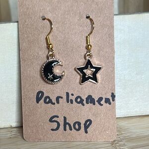 B1G2 free- Moon and Star mixed match Earrings.